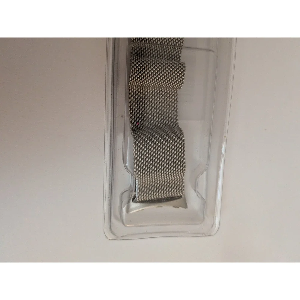 JKD Bands Starlight Milanese Mesh Magnetic Watch Strap Men Silver Tone New